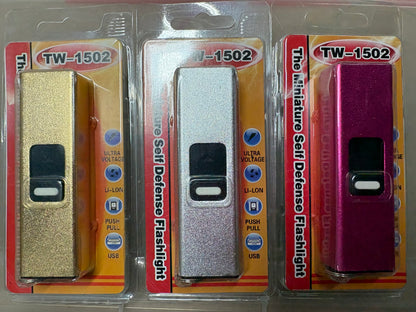 Safety Keychain With Taser and Mase — Complete Protection Set