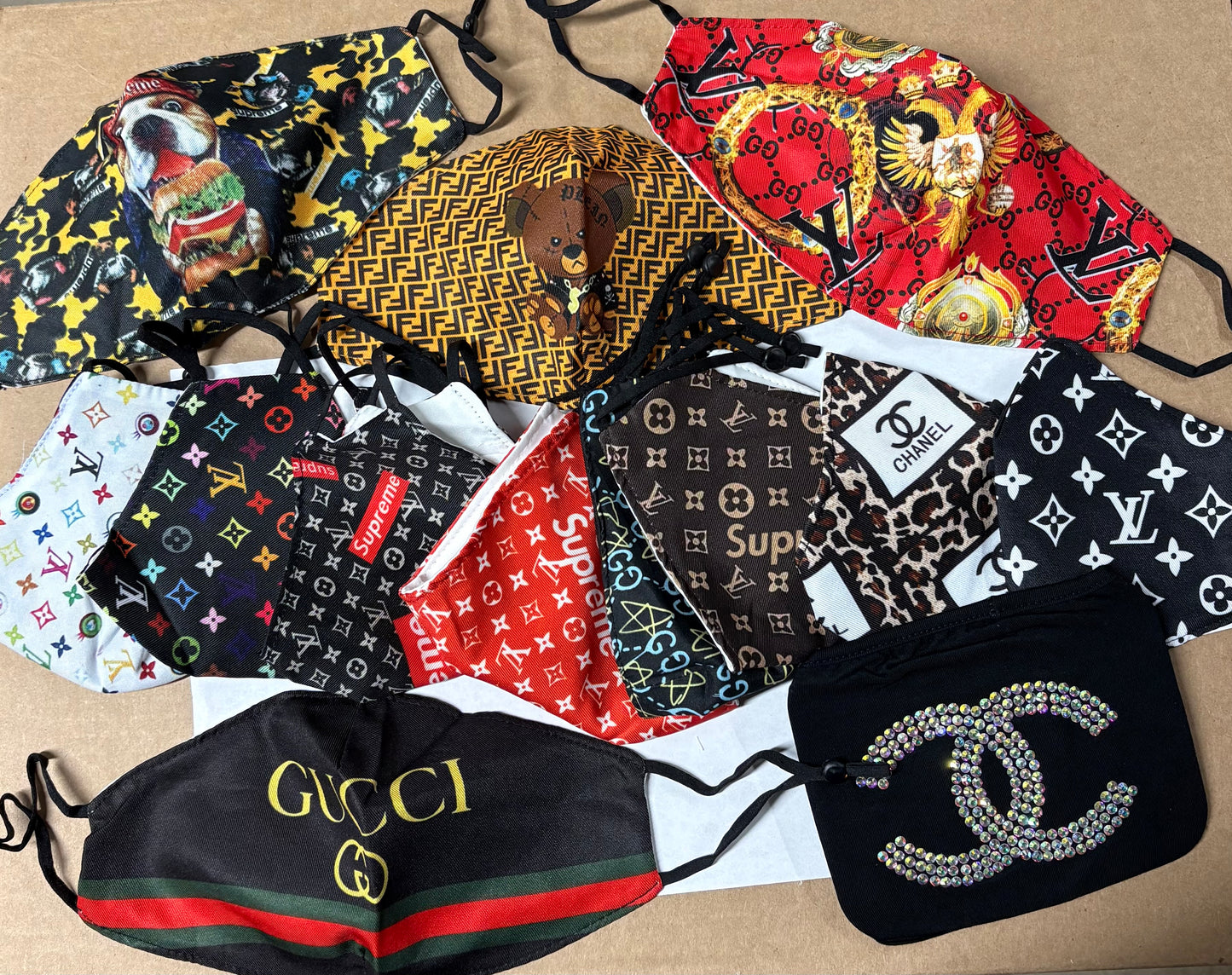 ✨ Designer-Inspired Fashion Face Mask ✨