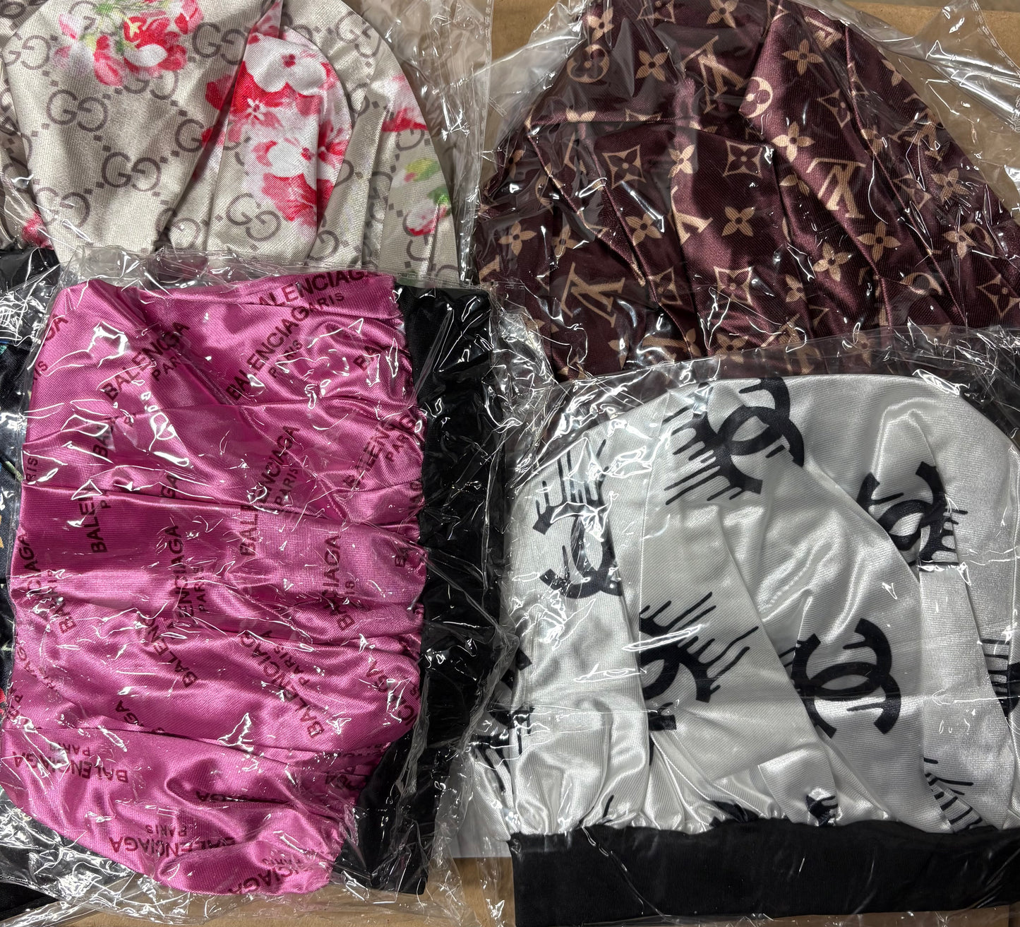 ✨ Designer-Inspired Satin Hair Bonnet - Multiple Styles Available ✨