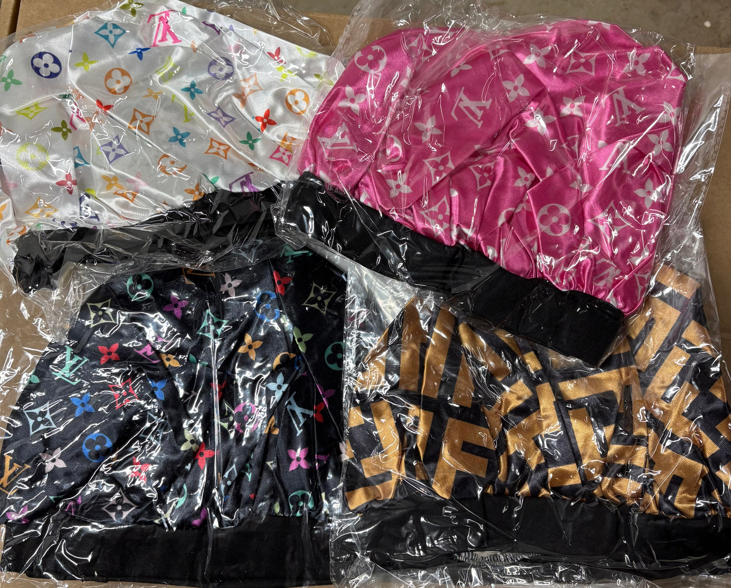 ✨ Designer-Inspired Satin Hair Bonnet - Multiple Styles Available ✨