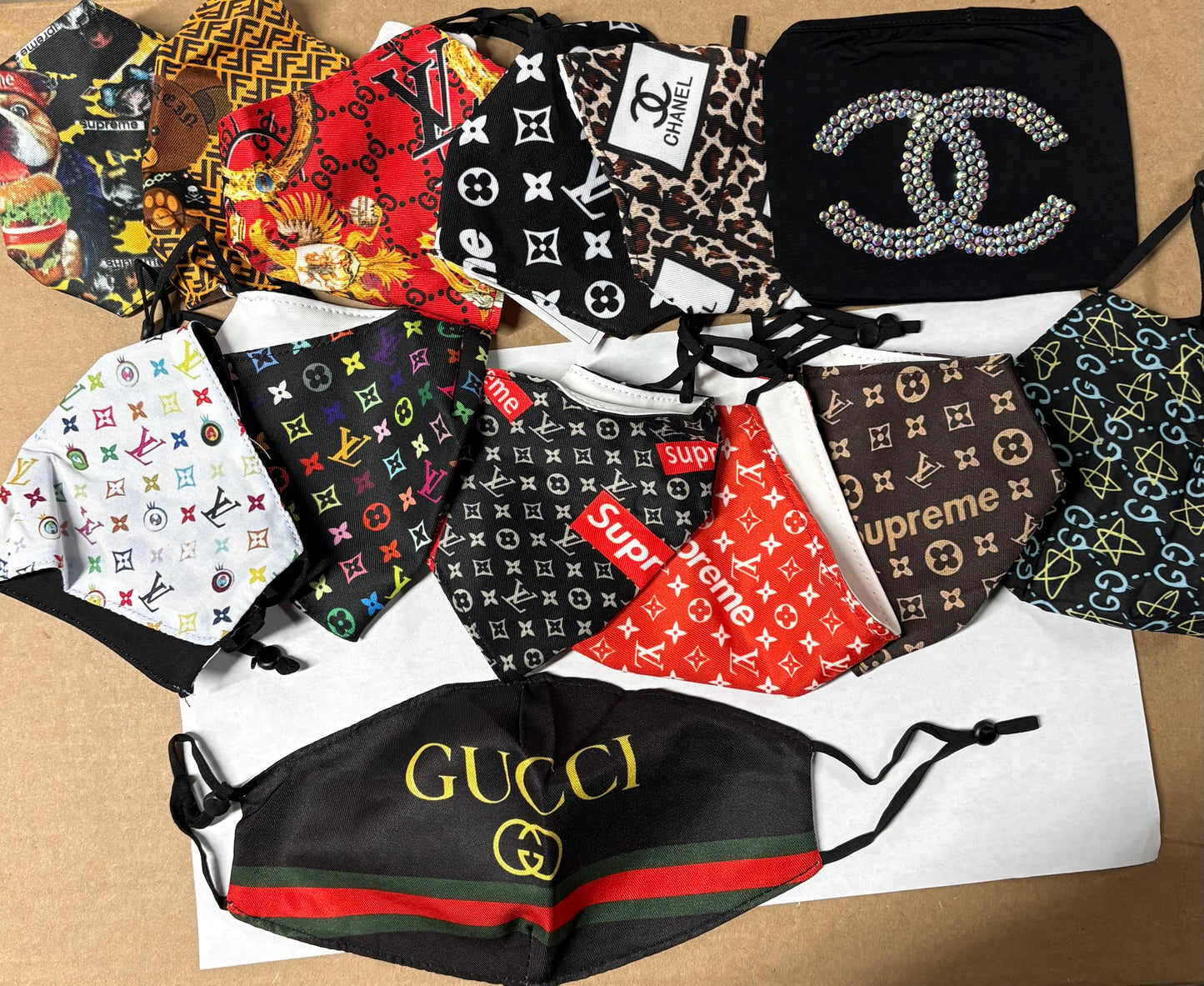 ✨ Designer-Inspired Fashion Face Mask ✨