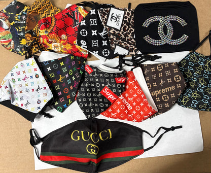 ✨ Designer-Inspired Fashion Face Mask ✨