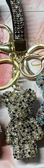 ✨ Diamond Bear Keychain - Multiple Styles Available ✨