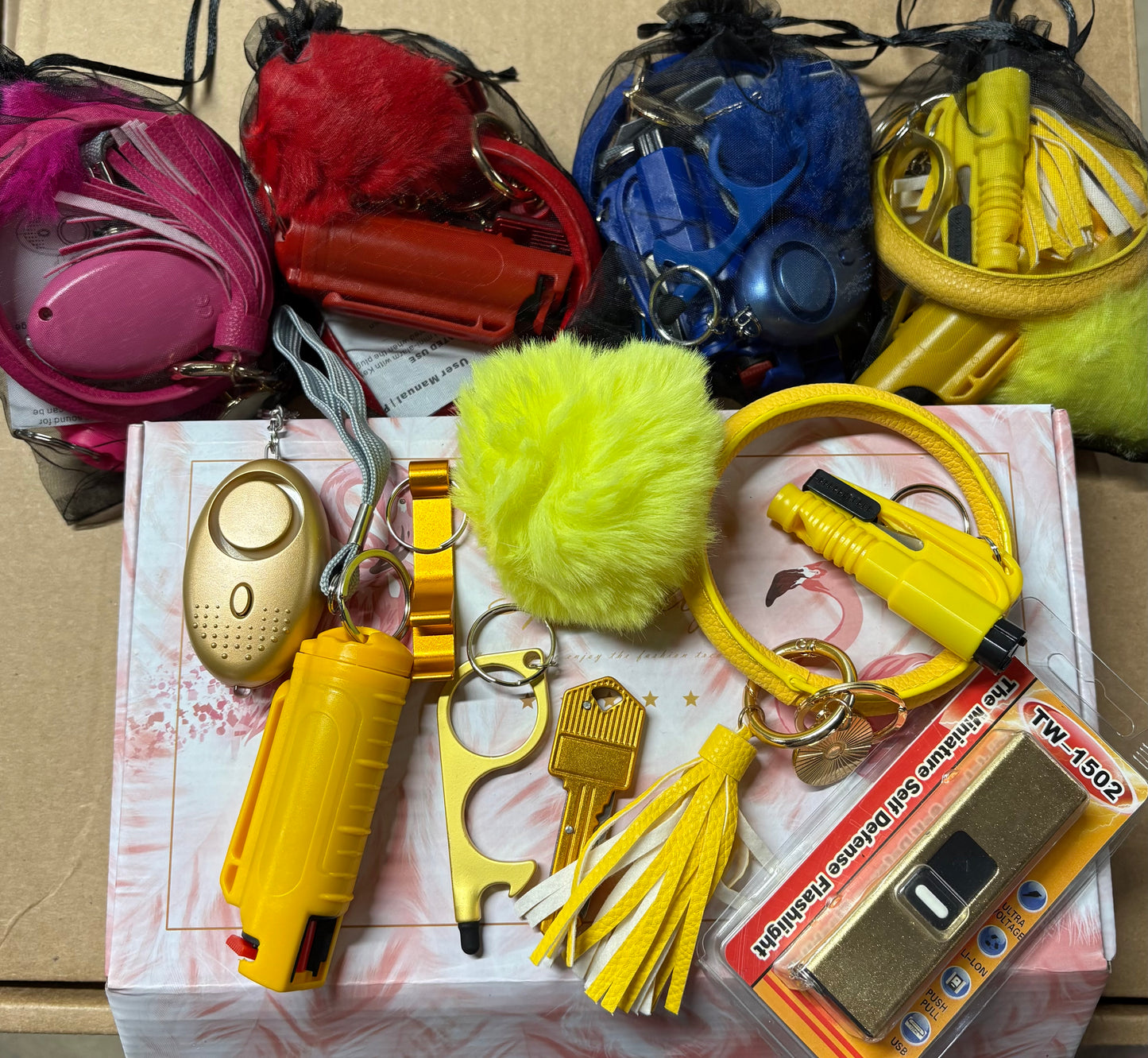 ✨ Safety Keychain With Taser — Complete Protection Set ✨